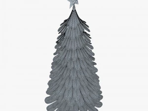 carta per albero di natale v 2 Modello 3D