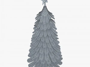 carta per albero di natale v 2 Modello 3D