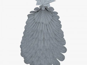 carta per albero di natale v 2 Modello 3D