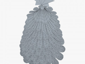 christmas tree paper v 2 Model 3D
