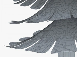 carta per albero di natale v 2 Modello 3D