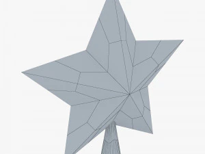 carta per albero di natale v 2 Modello 3D