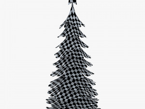 christmas tree paper v 2 Model 3D