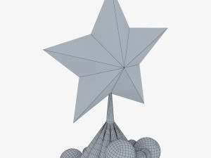 christmas tree paper v 3 3D Model