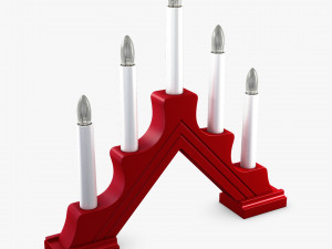 christmas advent lights v 1 Model 3D