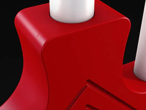 christmas advent lights v 1 3D Model