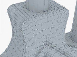 christmas advent lights v 1 3D Model