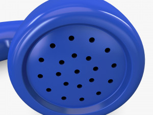 retro telephone handset v 1 3D Model
