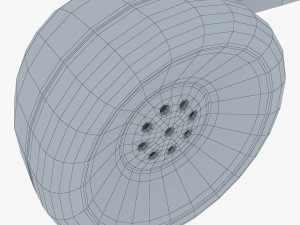 retro telephone handset v 1 3D Model