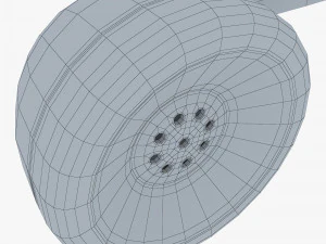 retro telephone handset v 1 3D Model