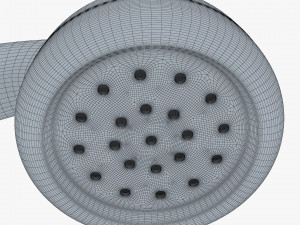retro telephone handset v 1 3D Model