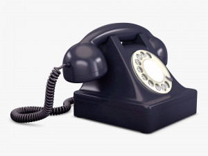 retro telephone v 1 Model 3D