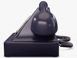 retro telephone v 1 Model 3D