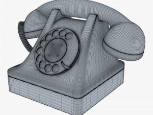 retro telephone v 1 Model 3D