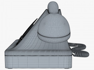retro telephone v 1 Model 3D