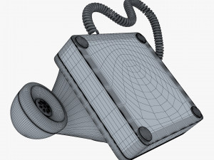 retro telephone v 1 Model 3D