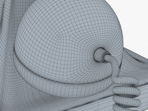 retro telephone v 1 Model 3D