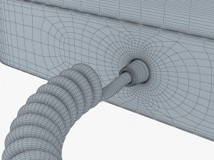 retro telephone v 1 3D Model