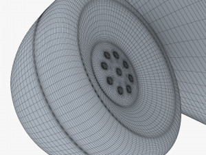 retro telephone v 1 Model 3D