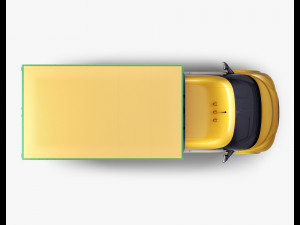 generic box truck v 1 3D 模型