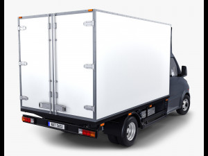 generic box truck v 2 3D Model