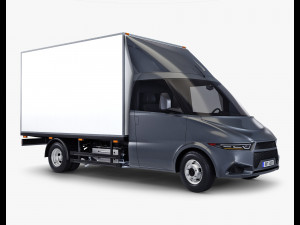 generic box truck v 2 3D Model