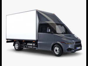 generic box truck v 2 3D Model