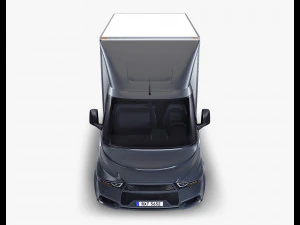 generic box truck v 2 3D Model