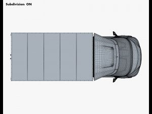 generic box truck v 2 3D Model