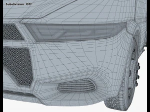 generic box truck v 2 3D Model