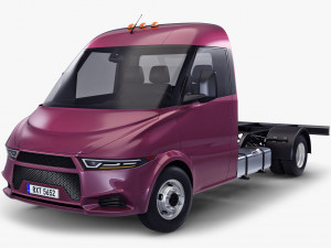 generic truck chassis frame v 1 Model 3D