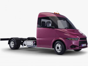 generic truck chassis frame v 1 3D Model