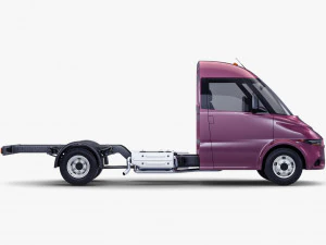 generic truck chassis frame v 1 3D Model