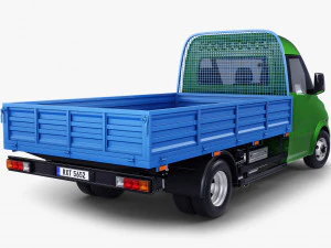 generic light duty truck v 1 3D Model