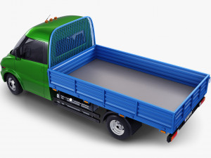 generic light duty truck v 1 3D Model