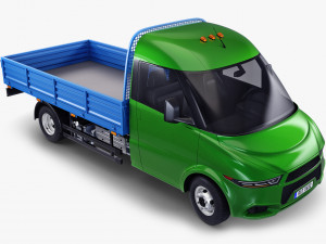 generic light duty truck v 1 3D Model