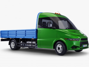 generic light duty truck v 1 3D Model