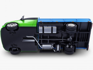 generic light duty truck v 1 3D Model