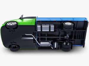 generic light duty truck v 1 3D Model