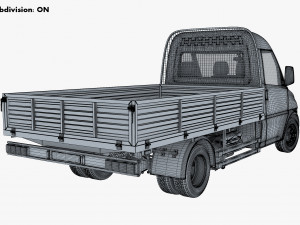 generic light duty truck v 1 3D Model