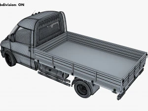 generic light duty truck v 1 3D Model