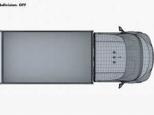 generic light duty truck v 1 3D Model