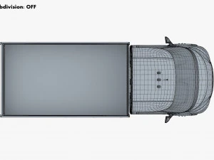 generic light duty truck v 1 3D Model