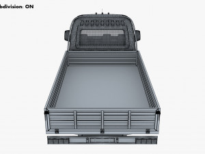generic light duty truck v 1 3D Model