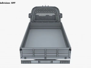 generic light duty truck v 1 3D Model