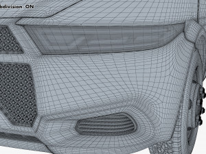 generic light duty truck v 1 3D Model