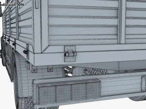 generic light duty truck v 1 3D Model