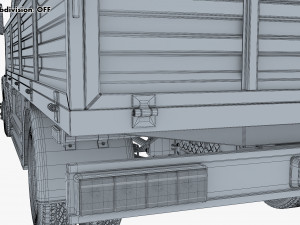 generic light duty truck v 1 3D Model