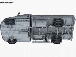 generic light duty truck v 1 3D Model