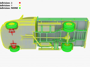 generic light duty truck v 1 3D Model